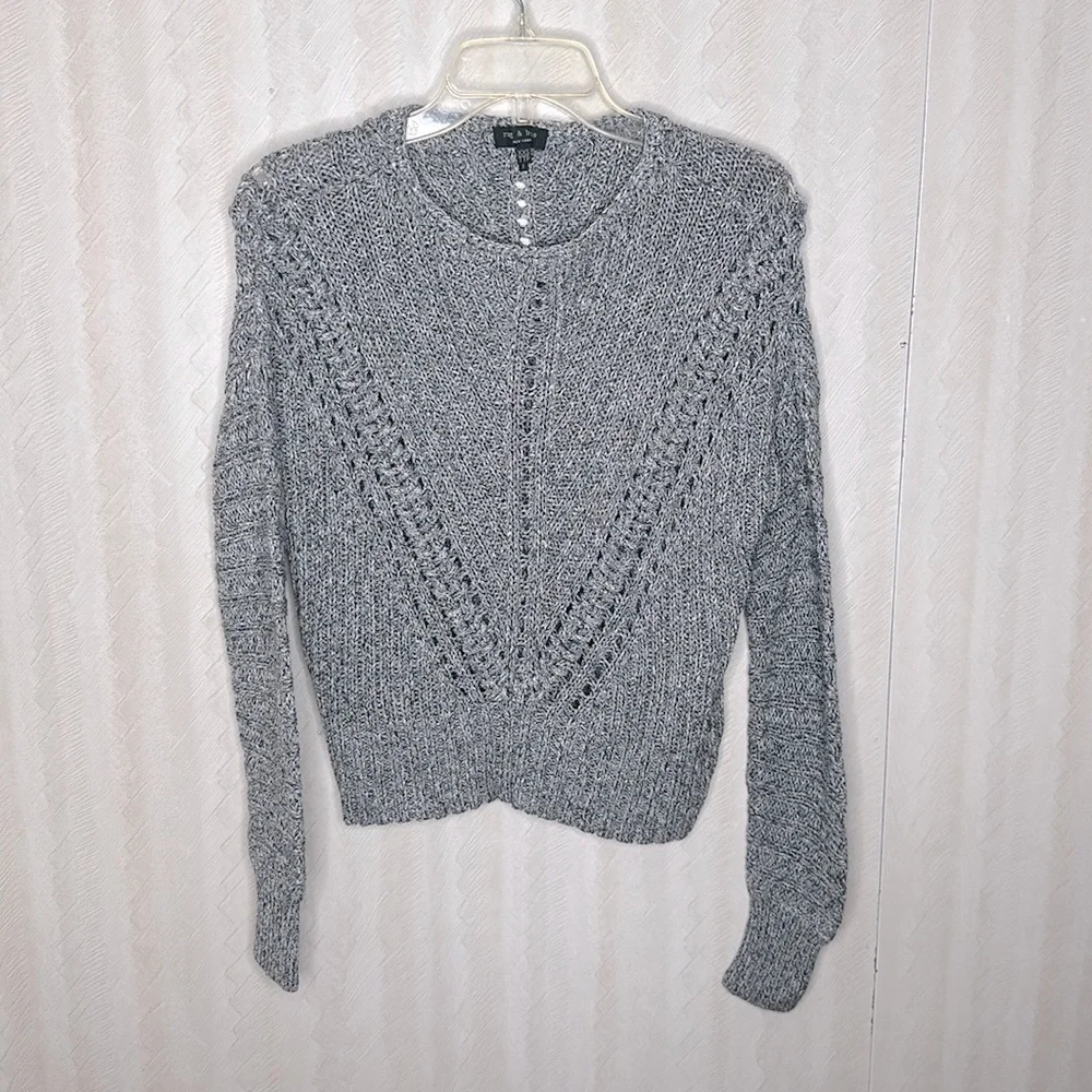 RAG & BONE ROMAN PULLOVER SIZE XXS  MSRP $395